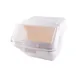 CAC China IBIN-13 Ingredient Bin 12.6‑Gallon (200 Cups) Window, Top Load, PP, Hinged Lid - Set 1 image