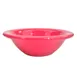 CAC China L-11NR-R Las Vegas Fruit Dish, 4 Oz., 4-5/8" Dia. x 1" H, Round, Red Ceramic, 1 Dozen 1 image