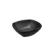 CAC China MLKC-B5-MK - 8oz Square Matte Black China Serving Bowl, 4-3/4" Dia × 1-5/8" H, 1 Dozen 1 image