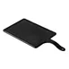 CACChina MLSL-RT14-MK Rectangular Serving Tray 14-3/8" W x 7-1/8" D x 7/8" H Black Handles - Dozen 2 image