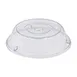 CAC China PPCO-25 Plate Cover, 14" Round, Clear Polycarbonate, Stackable, 12-14" Size 1 image