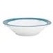 CAC China R-11-BLU Rainbow Fruit Dish, 4-3/4oz., 4-3/4" Dia., 1" H, Blue Ceramic Round Bowl - Dozen 1 image