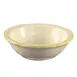 CAC China SC-11G Seville Fruit Dish, 5 oz., 4-3/4" Dia., 1-3/8" H, Gold Band Ceramic – 1 Dozen 1 image