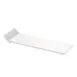 CACChina SF-P33 Tray, 12" L x 3-3/4" W x 1-1/4" H, Rectangular Porcelain, Bone White - Dozen 1 image