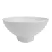 CAC China SHA-44 Sushia Rice Bowl, 6 Oz., 4-3/8" Dia. x 2-1/4" H, Round, Porcelain, White - Dozen 1 image