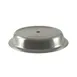 CAC China SPCO-21 Plate Cover, 12-5/8" Dia X 2" H, Round, Stainless Steel, Silver - Dozen 1 image