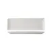 CAC China VCT-413 Victoria Tray, Rectangular 11½" L x 3⅞" W x ¾" H Porcelain Bone White - Dozen 1 image