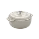 Lodge EC6D13 Dutch Oven, 6‑Qt 11‑3/5" Dia x 6" H, Enameled Cast Iron, White, Induction Ready 1 image