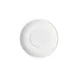Winco BSC-4 Birkhall Round Porcelain Saucer, 4" Diameter, White, Rolled Edge - 1 Dozen 1 image