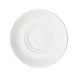 Winco BSC-65RE Birkhall Saucer, 6-7/8" Dia x 1" H, White Porcelain, 1 Dozen 1 image