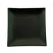 CAC China 6-S16-BLK Plate, 10" x 10" x 1½" Ceramic, Black Glaze, Dishwasher Safe - Dozen 1 image