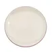CACChina 666-21-W Japanese Plate, 12" Dia x 1-1/2" H, Coupe Rim, Creamy White Stoneware - Dozen 1 image