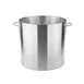 CAC China A1SP-6-32 Stock Pot – 32 Qt Heavy‑Duty Aluminum 6 mm Thick, Riveted, Thicker Rim, No Cover 1 image
