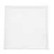 CAC China BAP-7 Bamboo Plate, 7" x 7" x 1", Square, Narrow Rim, Porcelain, Super White - Dozen 1 image