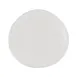 CAC China BHM-21 - Bahamas Plate, 12" Round Porcelain Plate, Bone White, Embossed Rim - Dozen 1 image
