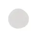 CAC China BHM-8 Bahamas Plate, 8-1/2" Round, Embossed Rim, Porcelain, Bone White - Dozen 1 image