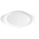 CAC China COL-F41 - White Porcelain Oval Fish Platter, 12-1/4" L x 6" W x 7/8" H, Safe - Dozen 1 image