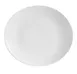 CAC China COP-14 Super White Porcelain Oval Coupe Platter 13" L x 11-3/8" W x 1-1/2" H - Dozen 1 image