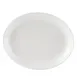 CAC China COP-OV14 - White Porcelain Oval Coupe Platter, 12-3/4" L x 10-1/4" W x 1-1/2" H - Dozen 1 image