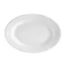 CAC China CRO-81 Corona Platter – 18" x 12-1/4" Oval Porcelain Rim, Dishwasher & Microwave Safe 1 image