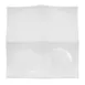 CAC China F-P8 Divided Plate, 8" x 8" x 3/4", Square, 4 Compartments, Porcelain, Super White 1 Dozen 1 image