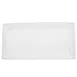 CAC China F-RP10 Paris-French Bone White Porcelain Rectangular Platter 10"L x 5"W x ½"H - Dozen 1 image