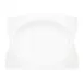 CAC China FSB-14 Bridge Platter – 14"L x 10"W x 1-3/4"H, Porcelain, White, Oven & Microwave Safe 1 image