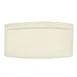 CAC China GAD-RT14 Rect Porcelain Platter 14" L x 9-1/2" W x 1" H White Dishwasher Safe - Dozen 1 image