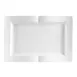 CAC China GBK-13 Platter 12"L x 8-1/8"W x 1"H Porcelain Dishwasher Oven Microwave Safe - Dozen 1 image