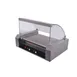 CACChina HDRS-09 Hot Dog Grill, (9) Rollers, (24) Hot Dog Capacity, Sneeze Guard 1 image