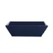 CAC China KC-B6-CBU Color Arts Cobalt Blue Square Bowl, 6" x 6" x 1-1/2", 15 oz, Ceramic - Dozen 1 image
