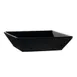 CACChina KC-B8-BLK Square 42 Oz. Bowl, 8" x 8" x 2-3/8", Black Ceramic, Dishwasher Safe - Dozen 1 image
