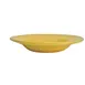CACChina LV-3-Y Soup Bowl, 12 oz., 8-3/4" dia. 2" H, Yellow Stoneware, Dishwasher Safe - Dozen 1 image