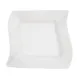 CAC China MIA-3 Miami Soup Plate 9 Oz. 8-1/2" L x 8-1/2" W x 1-3/4" H Porcelain Bone White - Dozen 1 image