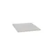 CAC China MLKS-6 King Plate – 6"W x 6"D x 3/4"H, Square White Porcelain, Edge, Medium Rim – 1 Dozen 1 image