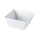 CAC China MLKS-B7 King Bowl, 50oz, 7" Square, White China, General Use, 7" x 7" x 3-1/4", 1 Dozen 1 image