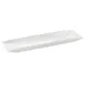 CAC China MX-RT91 Porcelain Platter – 19-3/4"L x 5-1/2"W x 1-1/2"H, White, Dishwasher/Oven/Microwave 1 image