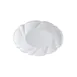 CAC China MX-SC20 Oval Porcelain Platter 20"L x 14-1/2"W x 3"H, Super White, Scallop Edge 1 image