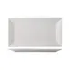 CACChina NGA-51 Niagara Platter, 14-3/4"L x 8-3/8"W x 7/8"H, Porcelain Bone White - Dozen 1 image