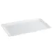 CAC China NGA-541 Niagara Platter, 13½" L x 7⅞" W x 7/8" H, Rect Deep Rim Porc, BoneWhite - Dozen 1 image