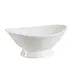 CAC China OBF-9 Accessories Bowl - 16 oz Bone Porcelain Oval, 8-3/4"L x6-1/2"W x3-1/2"H - Dozen 1 image