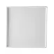 CAC China PLC-16 Palace Square Plate 10-1/2" Square Porcelain Bone White Dishwasher Safe - Dozen 1 image