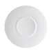 CAC China PS-21 Plate, 12" Dia x 1-1/8" H, Wide Rim, Bone White Porcelain, Dishwasher Safe - Dozen 1 image