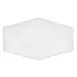 CAC China QZT-13 Platter 12" x 7-1/2" x 1-1/2" Rectangular Porcelain White Dishwasher Safe - Dozen 1 image