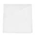 CAC China QZT-16 Crystal Plate, 10-1/2" x 10-1/2" x 1-3/4" Porcelain White Safe - Dozen 1 image