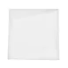 CAC China QZT-210 Plate, 10" x 10" x 1-1/4" Square White Porcelain, Dishwasher/Oven Safe - Dozen 1 image