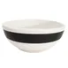 CAC China R-18-BLK Rainbow Nappie 15 Oz. 5-7/8" Dia. 2-1/4" H, Round Ceramic Bowl - Dozen 1 image