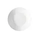 CACChina R-SP16-P - 10-1/2" Round Porcelain Plate, Super White, Wide Rim, Dishwasher Safe - Dozen 1 image