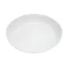 CAC China RCN-102 Platter, 15-1/2" L x 11" W x 2" H, Deep Rim, Porcelain, Dishwasher Safe - Dozen 1 image