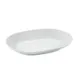 CAC China RCN-CD31 Platter, 6-1/8"L x 4-1/2"W x 3/4"H, Oblong, Coupe Rim, Porcelain, White - Dozen 1 image